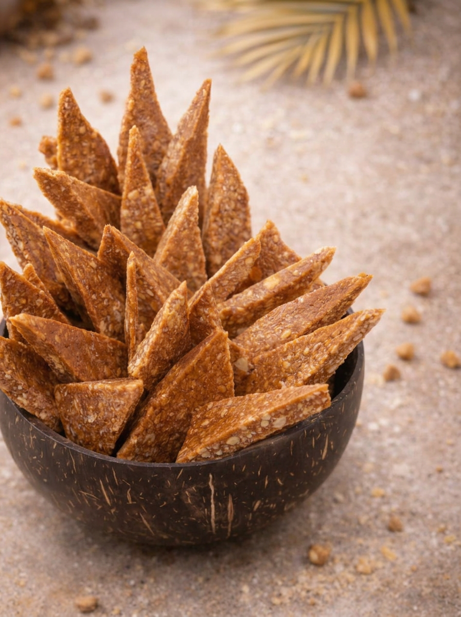 Sisi Pelebe peanut brittle product close-up